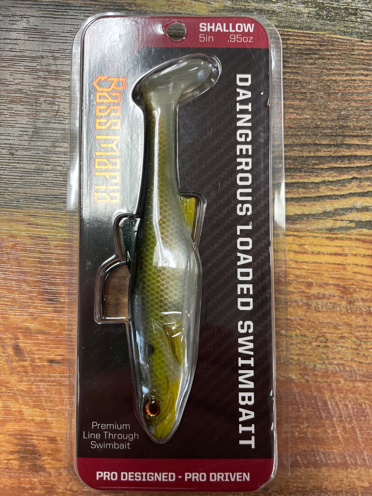 Bass Mafia Dangerous Loaded Swimbait .95oz. 5” Tennessee Shad