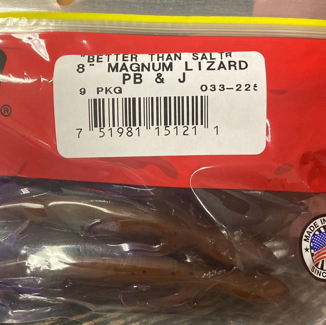 Zoom Mag Lizard 8" PB&J