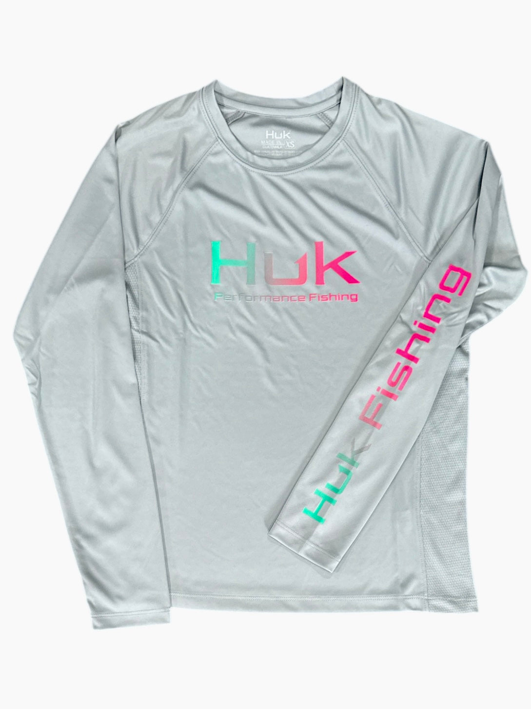 HUK Pursuit Crew Harbor Mist Medium