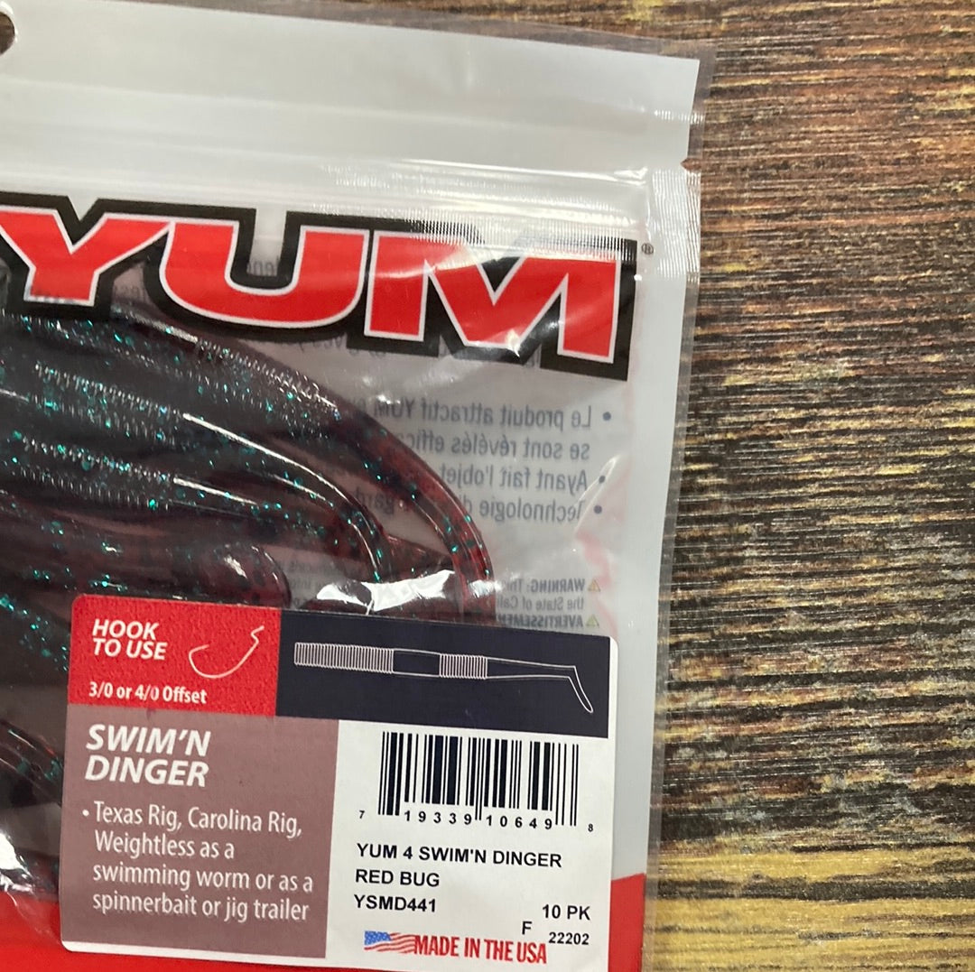Yum 4 Swim'n Dinger - Redbug