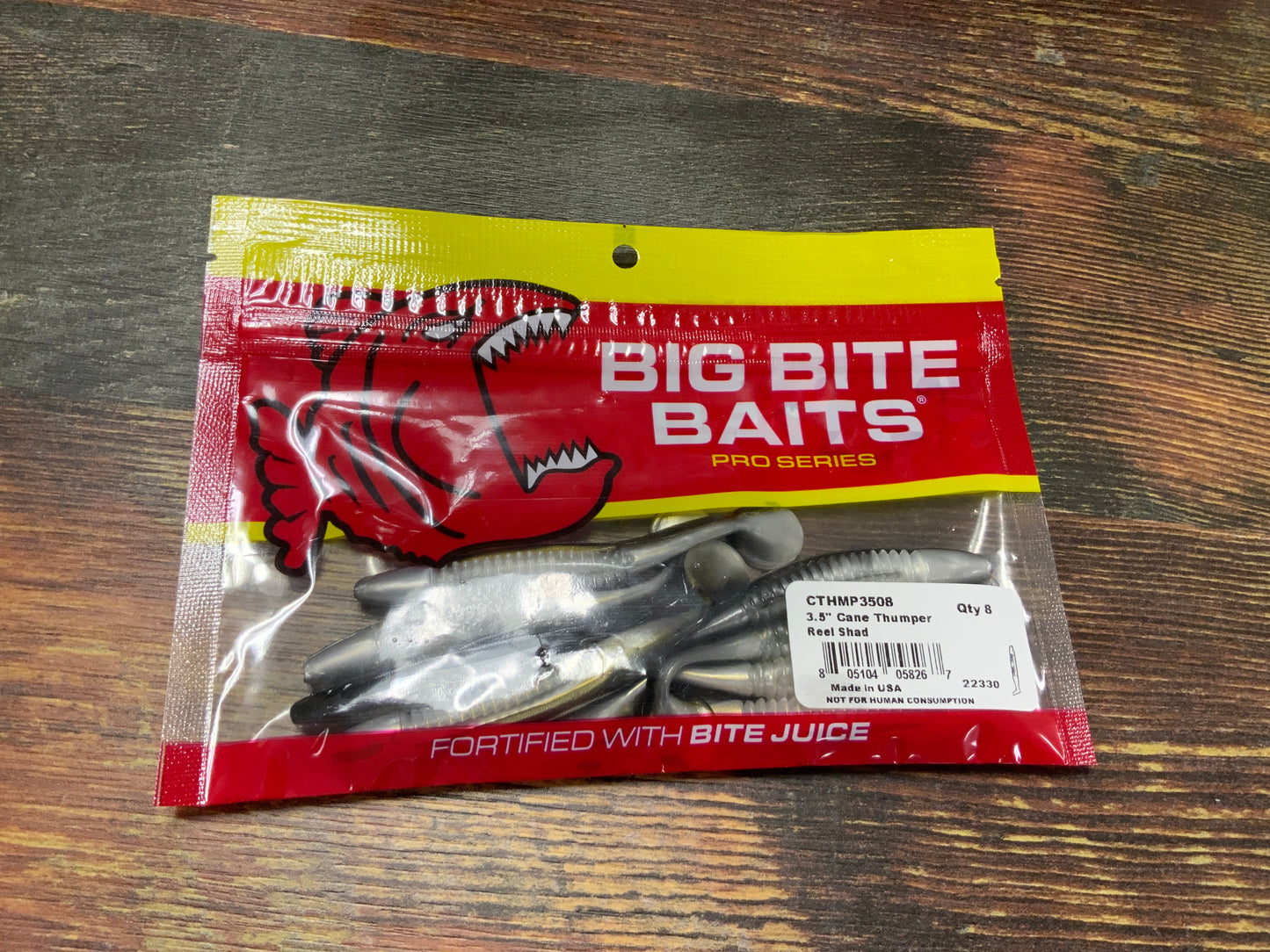 Big Bite Baits Cane Thumper 3.5" Reel Shad