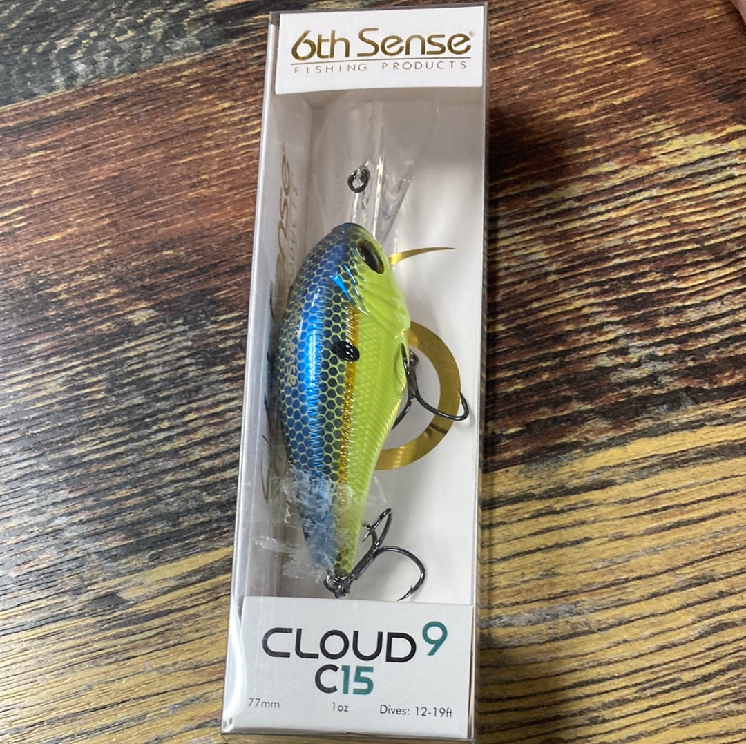 6th Sense Cloud 9 C15 - 1 oz. Sexified Chart Shad