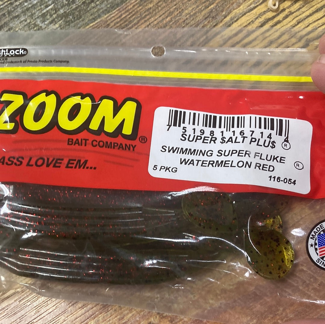 Zoom Swimming Super Fluke - Watermelon Red