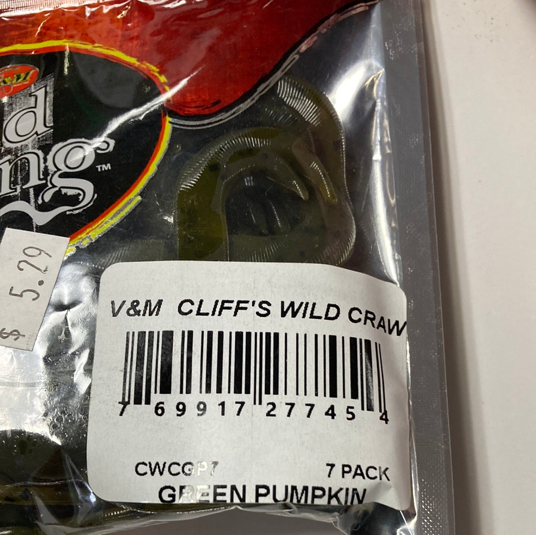 V&M Cliffs Wild Craw - Green Pumpkin