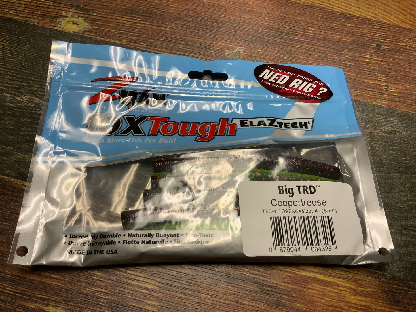 Z Man Big TRD Stickbait 4"Coppertreuse