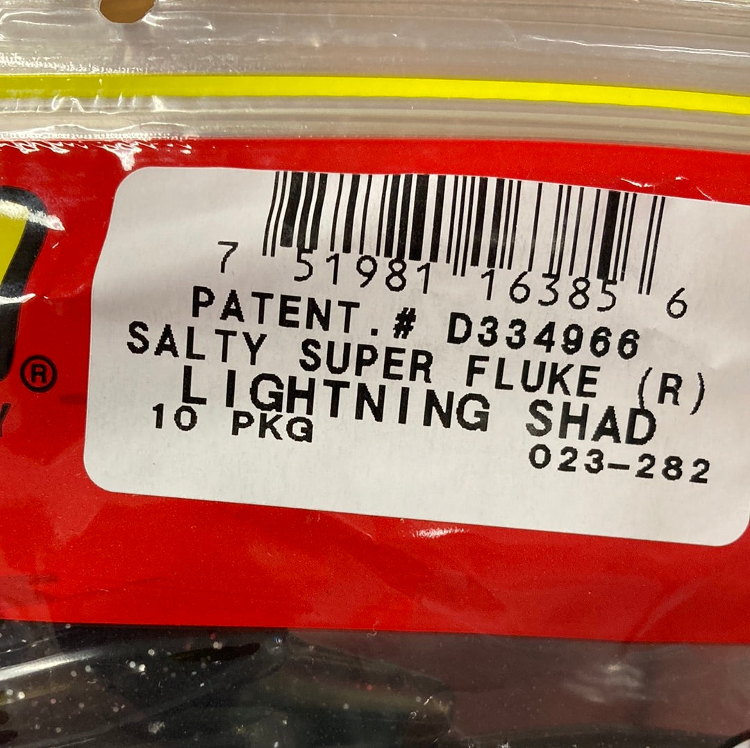 Zoom Super Fluke - Lightning Shad