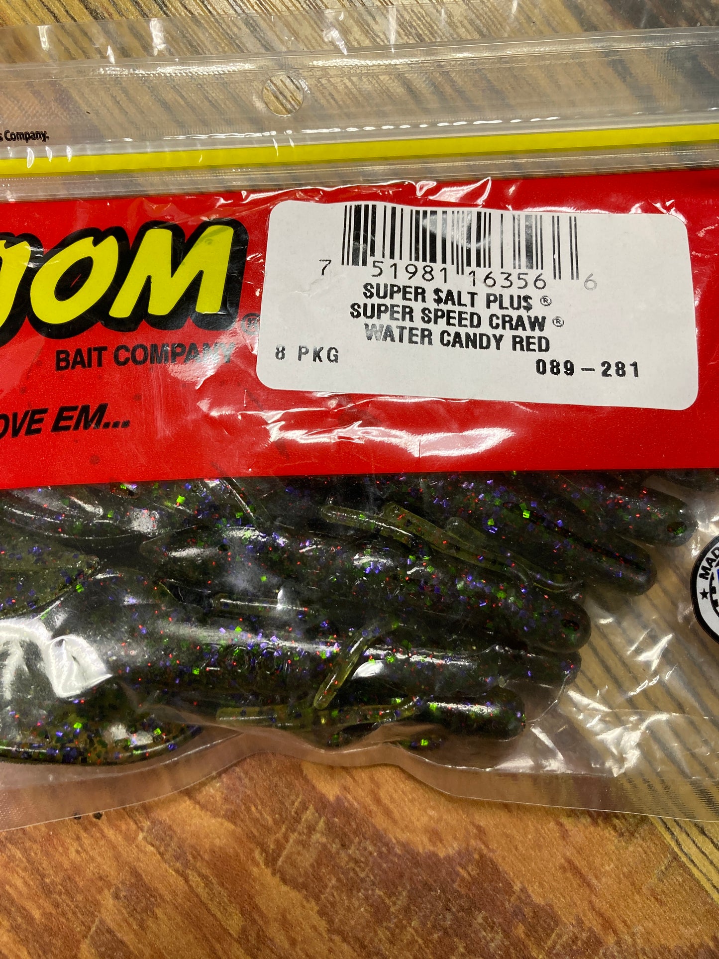 Zoom Super Speed Craw - Watermelon Candy Red