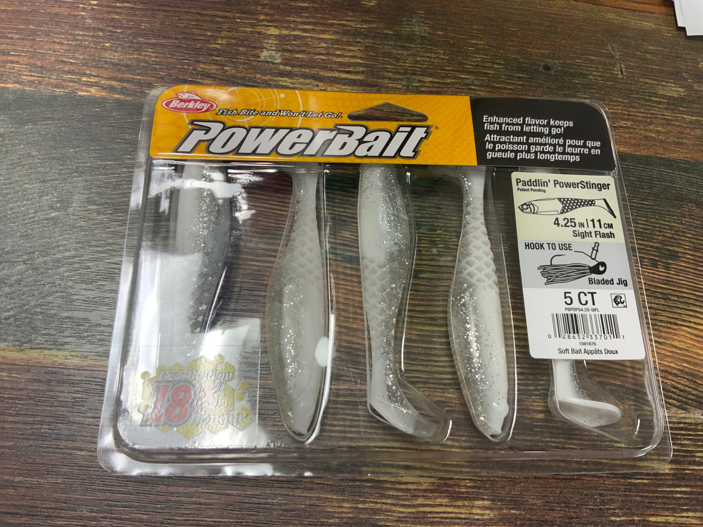 Berkley Paddlin Power Stinger 4.25” Sight Flash