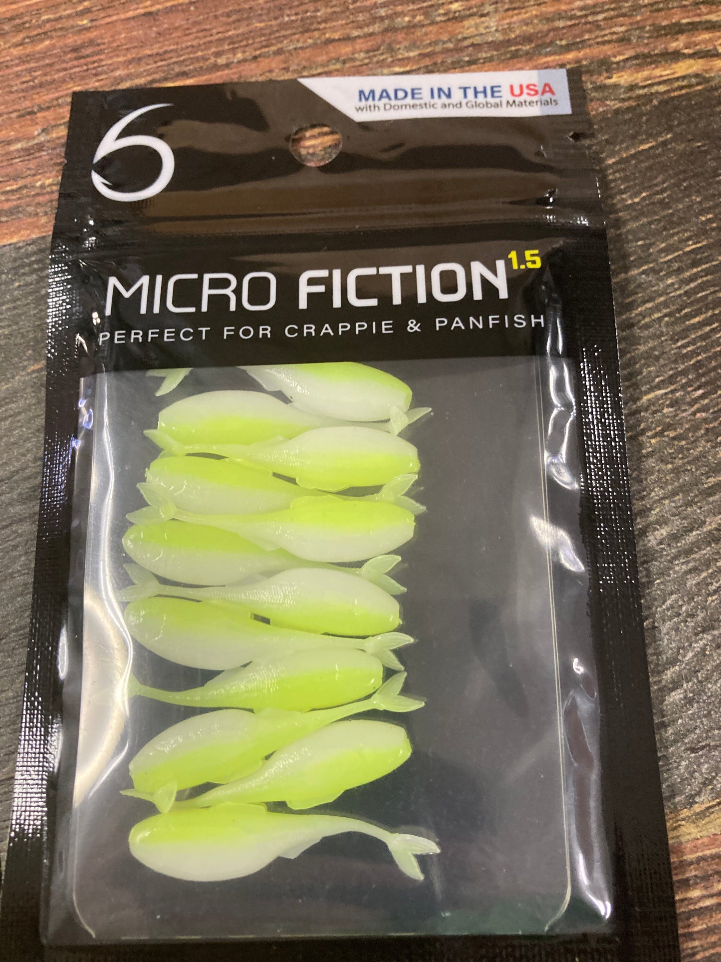 6th Sense Micro Fiction 1.5 Chartreuse Minnow