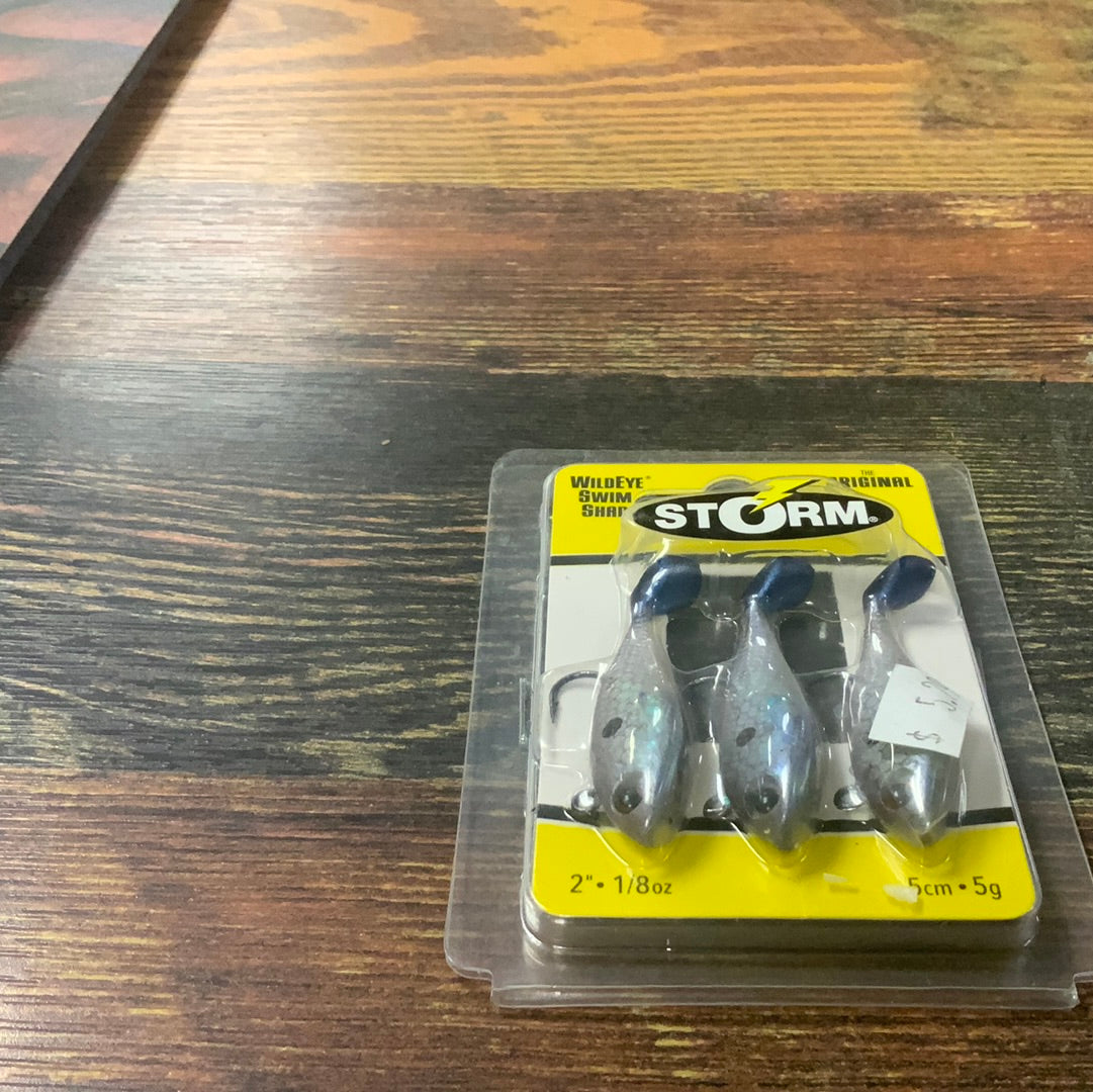 Storm Wildeye Swim Shad 2" 1/8 oz. Natural Shad