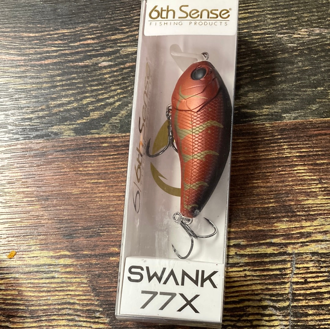 coon tail fish lures 6th Sense Swank 77X