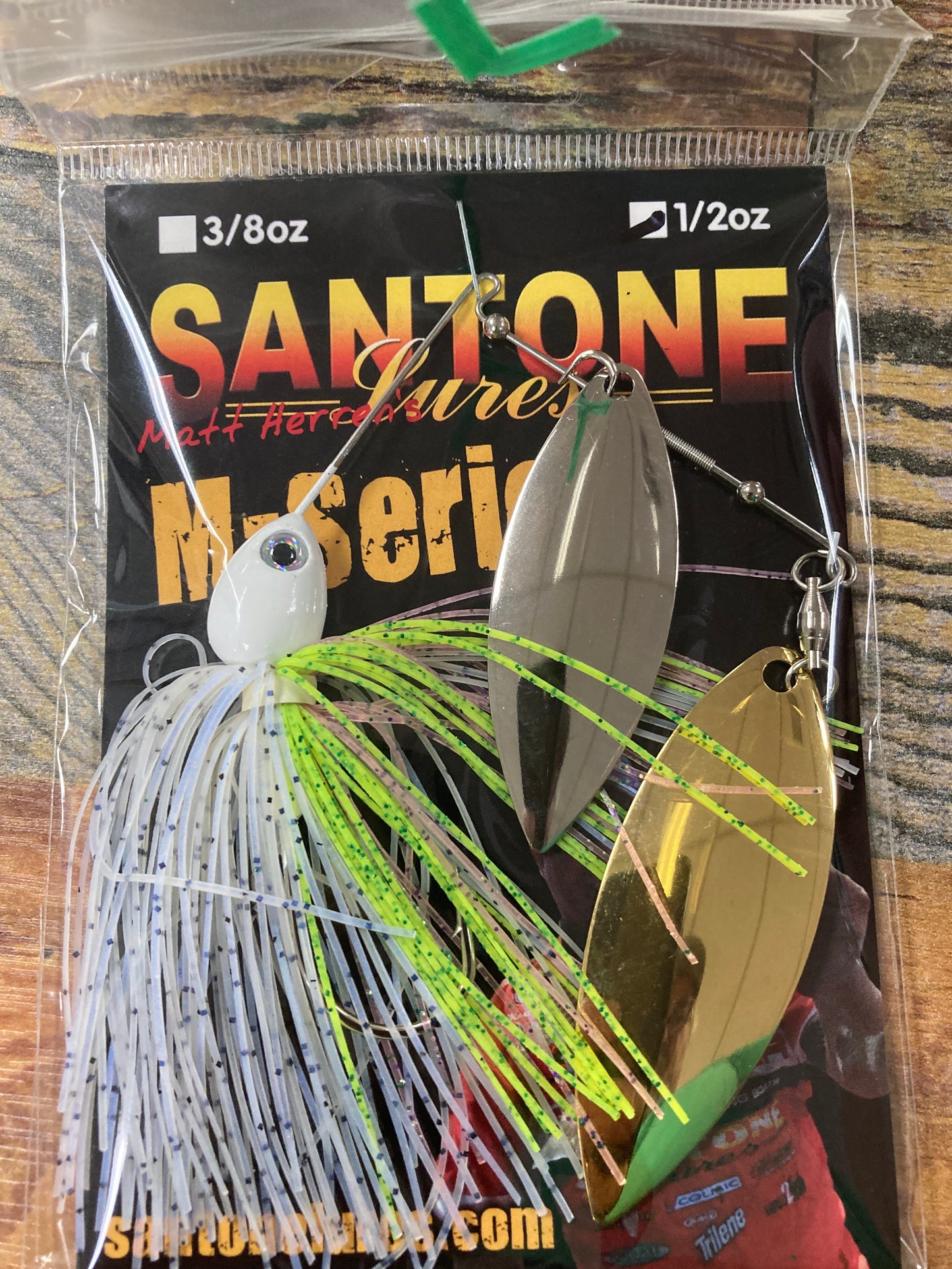 Santone M Series Spinnerbait 1/2 oz. Monkey Pink