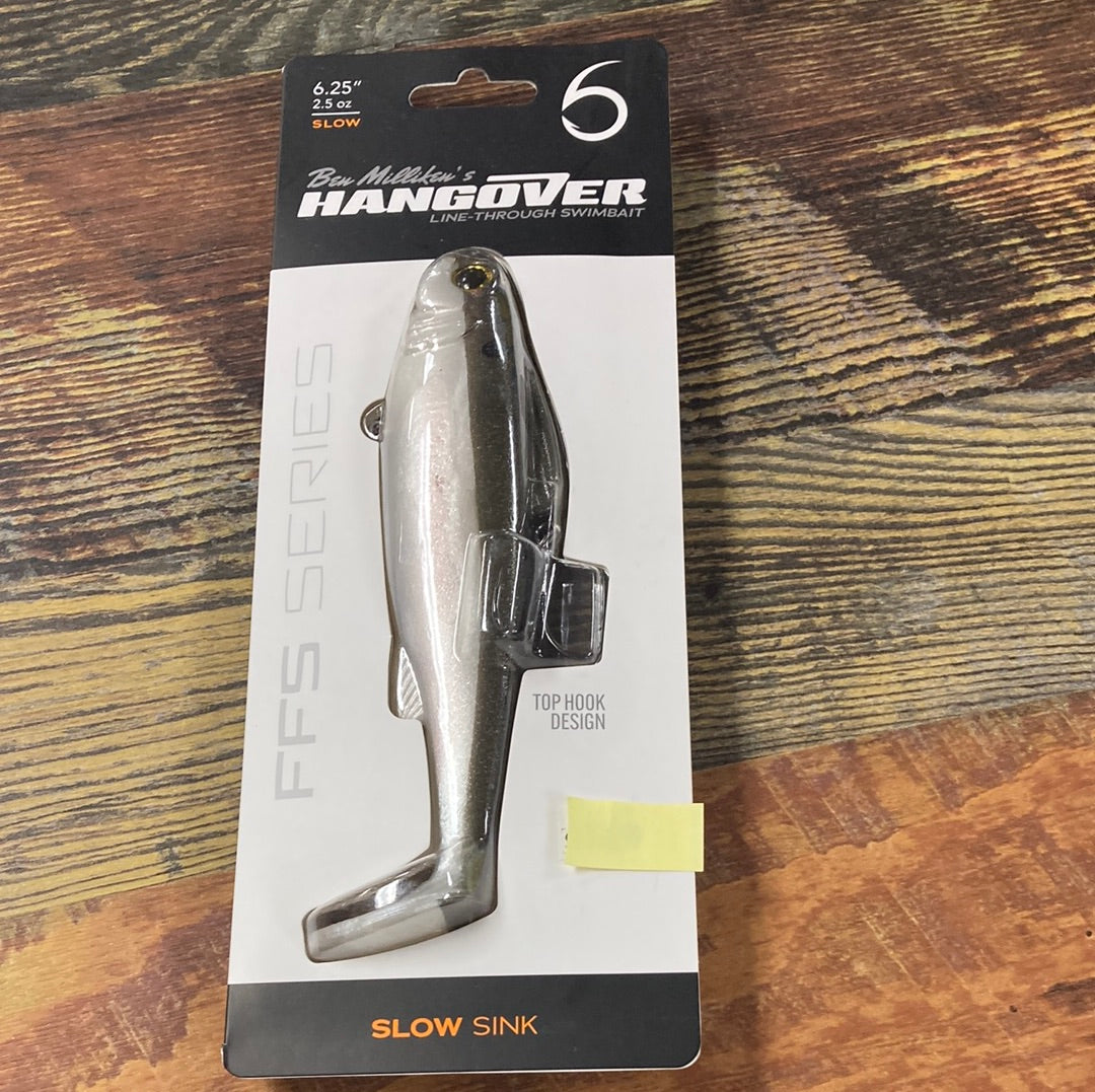 6th Sense Hangover Slow Sink 6.25" 2.5 oz. Gizzard Flake