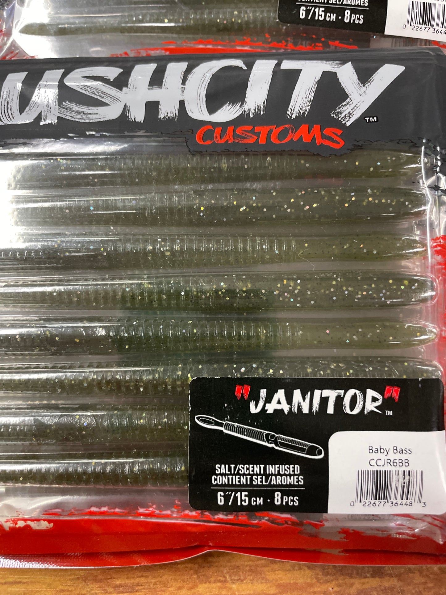 Rapala Crush City Janitor 6” Baby Bass