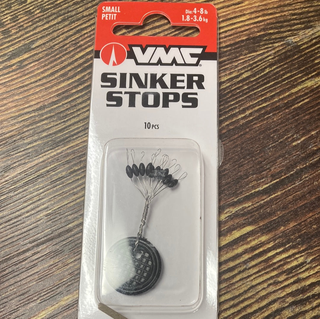 VMC Sinker Stops Black - Small