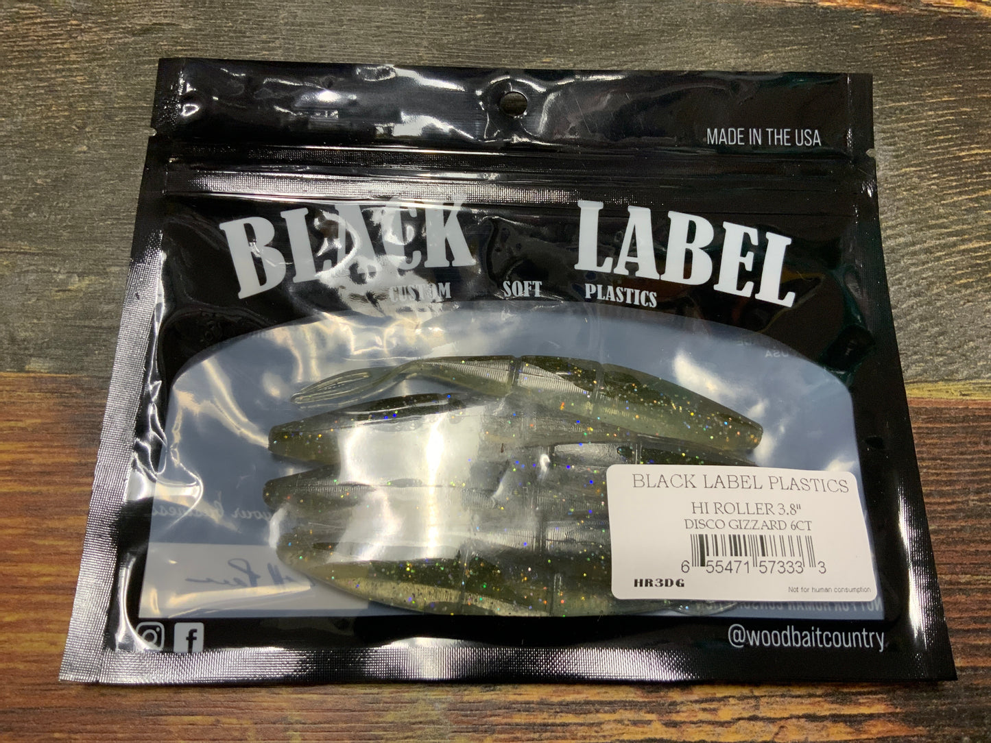 Black Label Hi Roller 3.8" Disco Gizzard