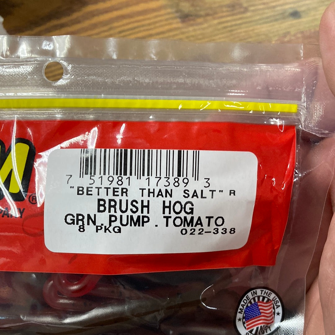 Zoom Brush Hog - Green Pumpkin Tomato