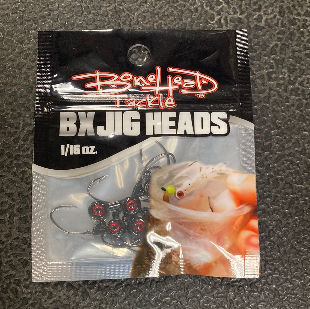 Bone Head BX Jig Head 1/16 oz Black