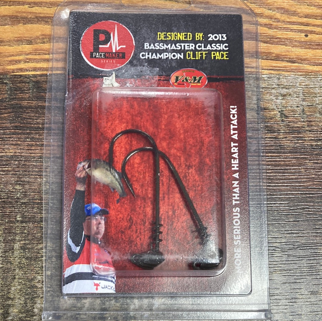 V&M Pacemaker 1/8 oz Shakey Green Pumpkin