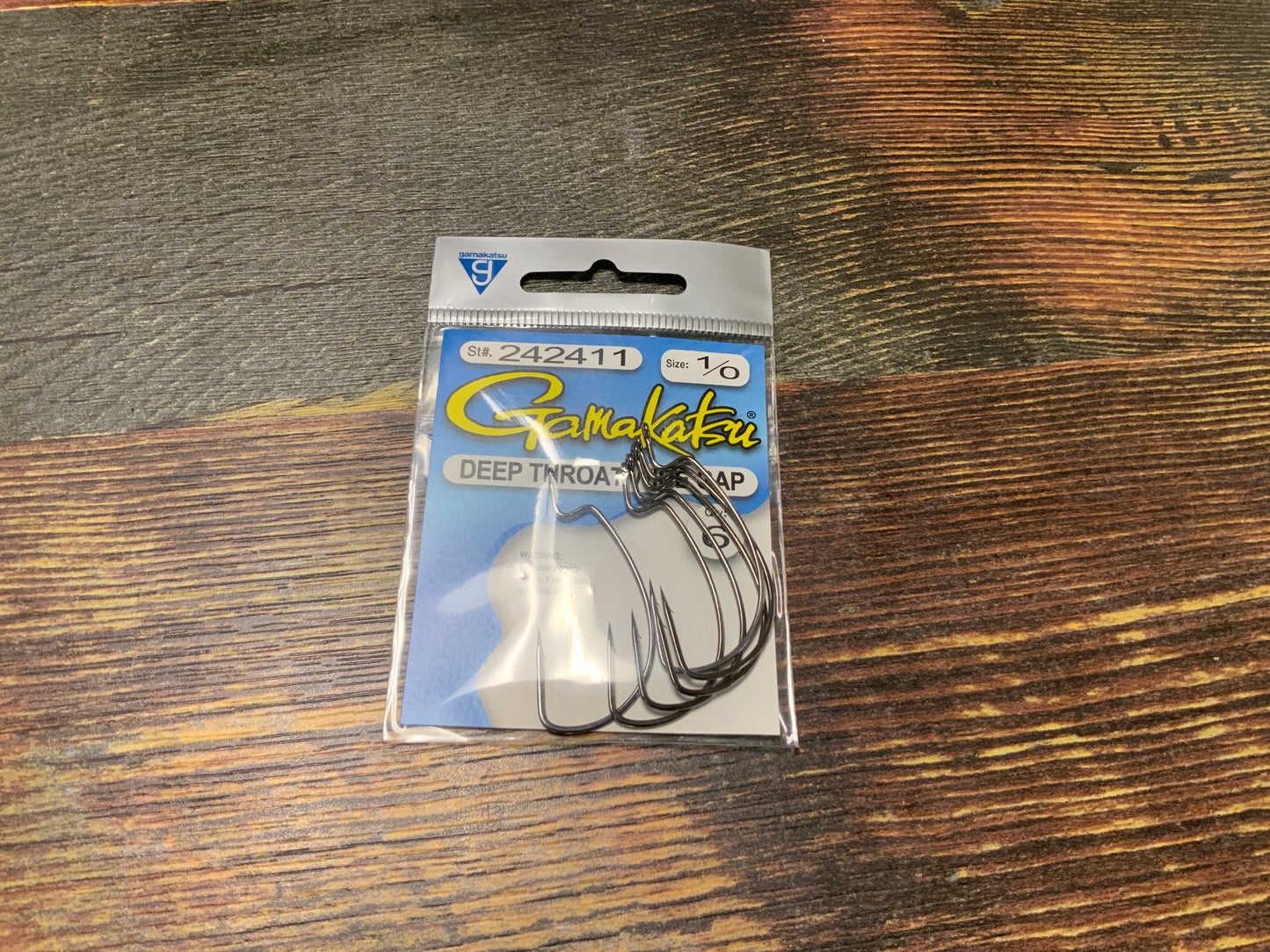 Gamakatsu Deep Throat WG 1/0 Black