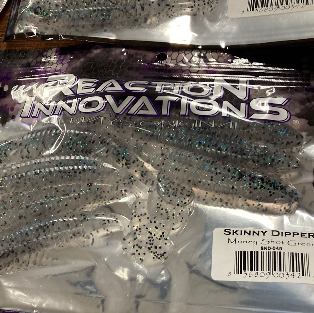Reaction Innovations Skinny Dipper - Money Shot Green