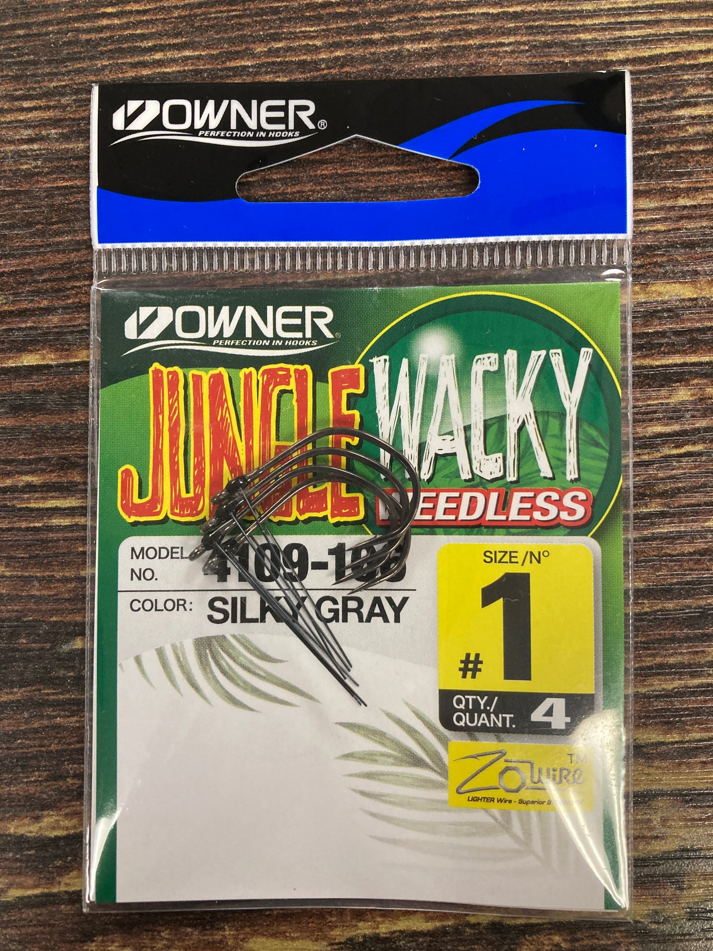 Owner Jungle Wacky Weedless -Sz 1