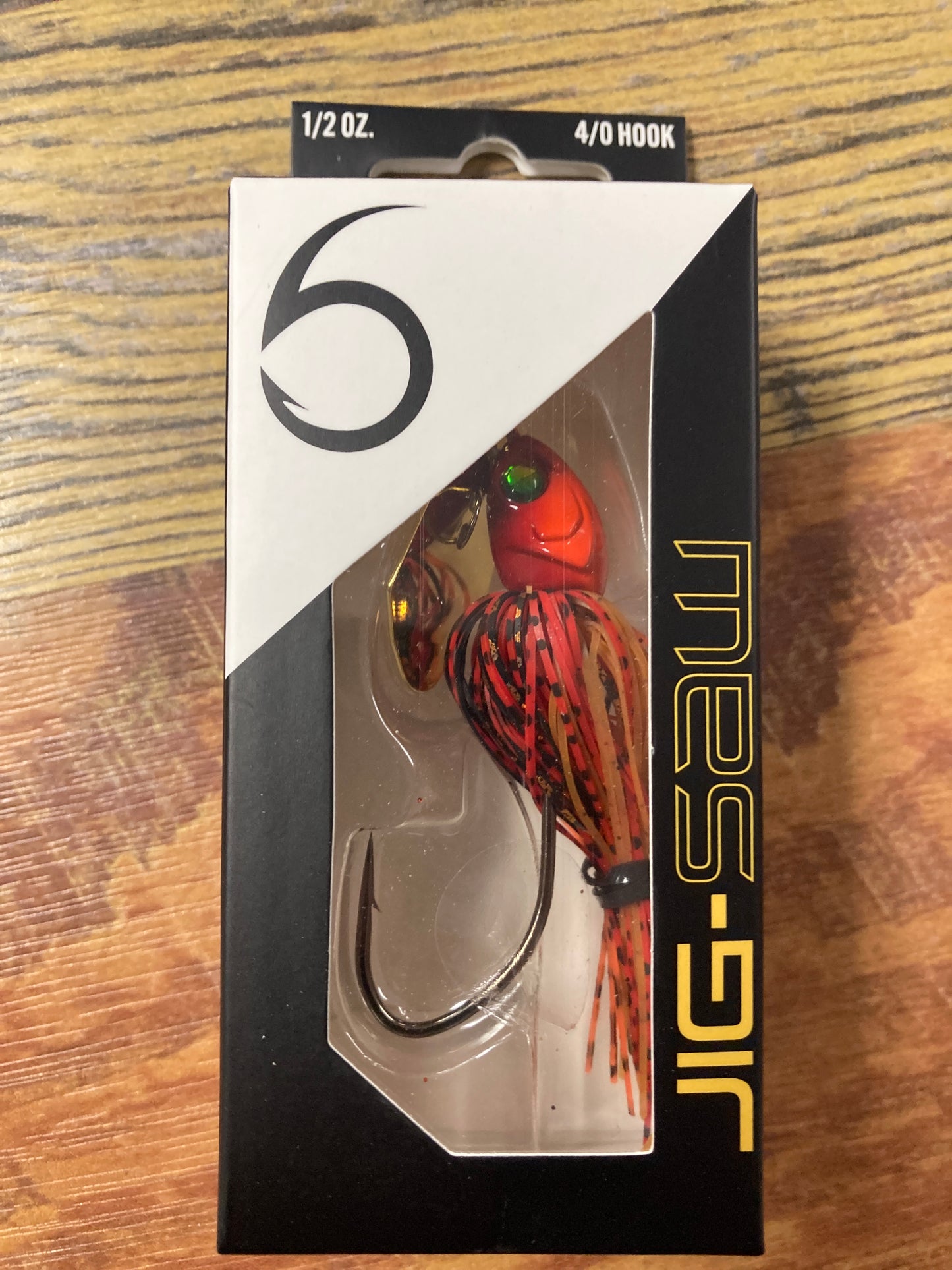 6th Sense Jig-Saw 1/2 oz Wild Lava Craw