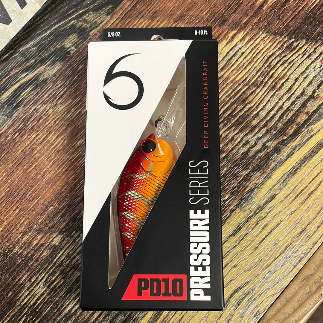 6th Sense PD10 - 5/8 oz. Wild Lava Craw