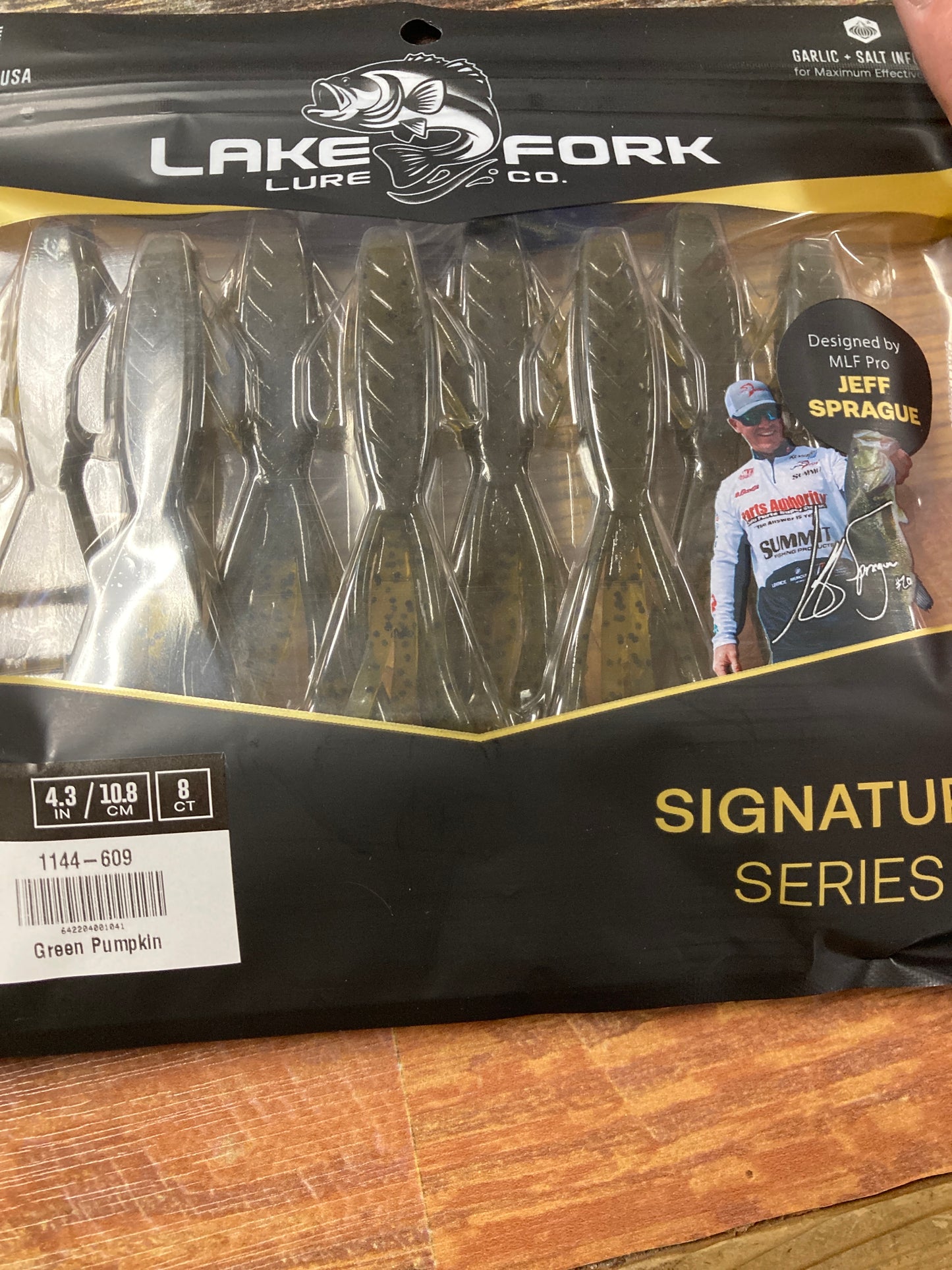 Lake Fork Lures Pro Hog Green Pumpkin