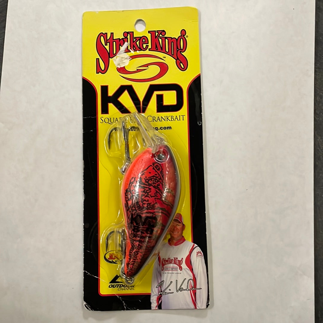 Strike King KVD 8.0 Square Bill Dives 7’ Chili Craw