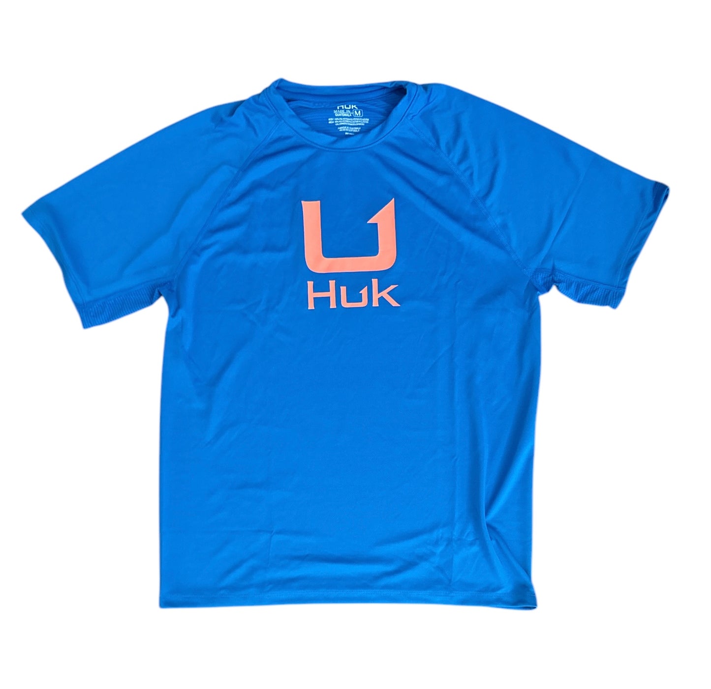 HUK Icon SS Crew Ocean Blue M