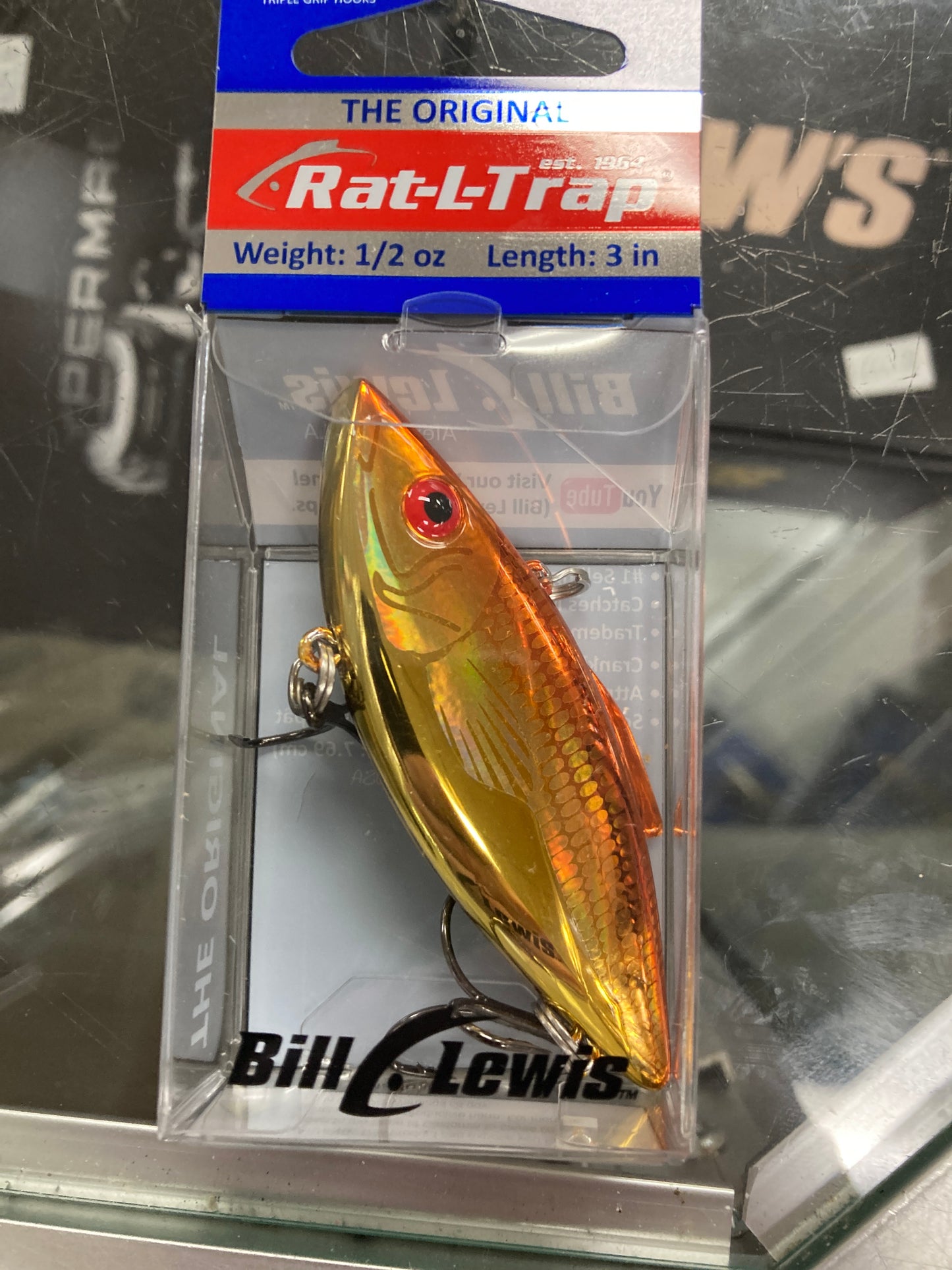 Bill Lewis Rat-L-Trap 1/2 oz. Graciess Goldfish