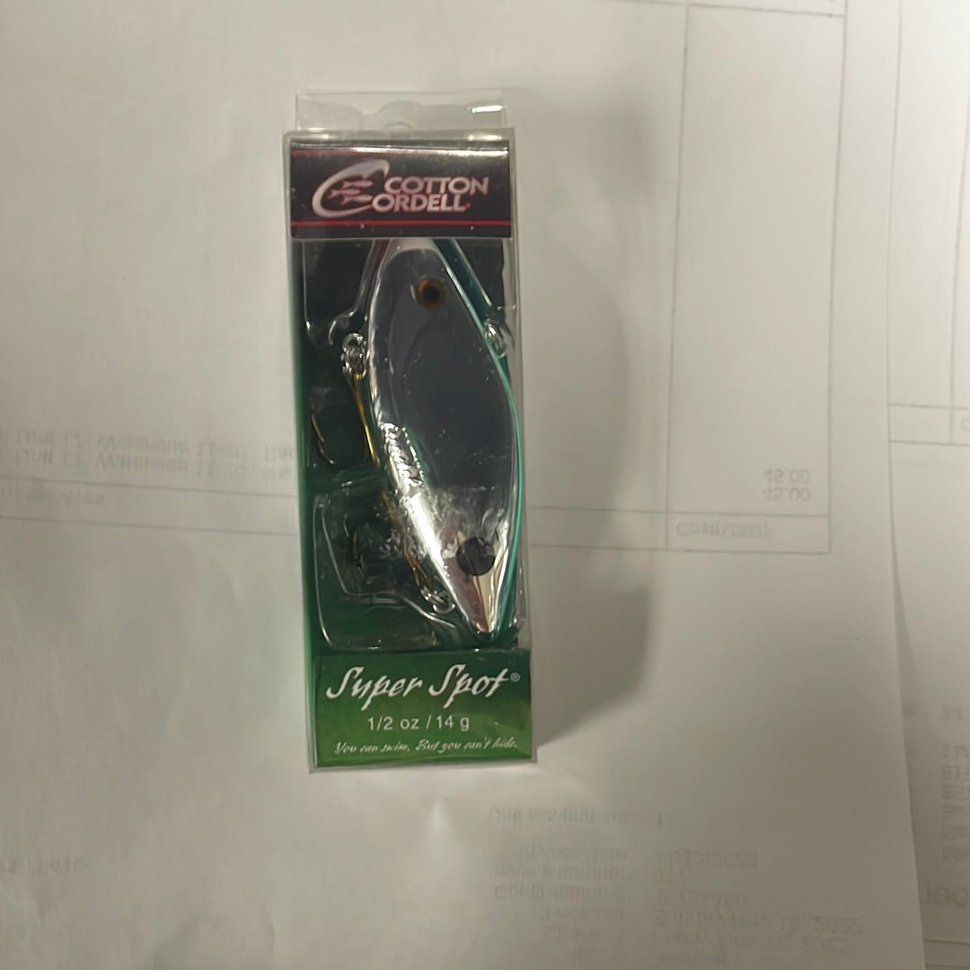Cotton Cordell Super Spot 1/2oz. Silver