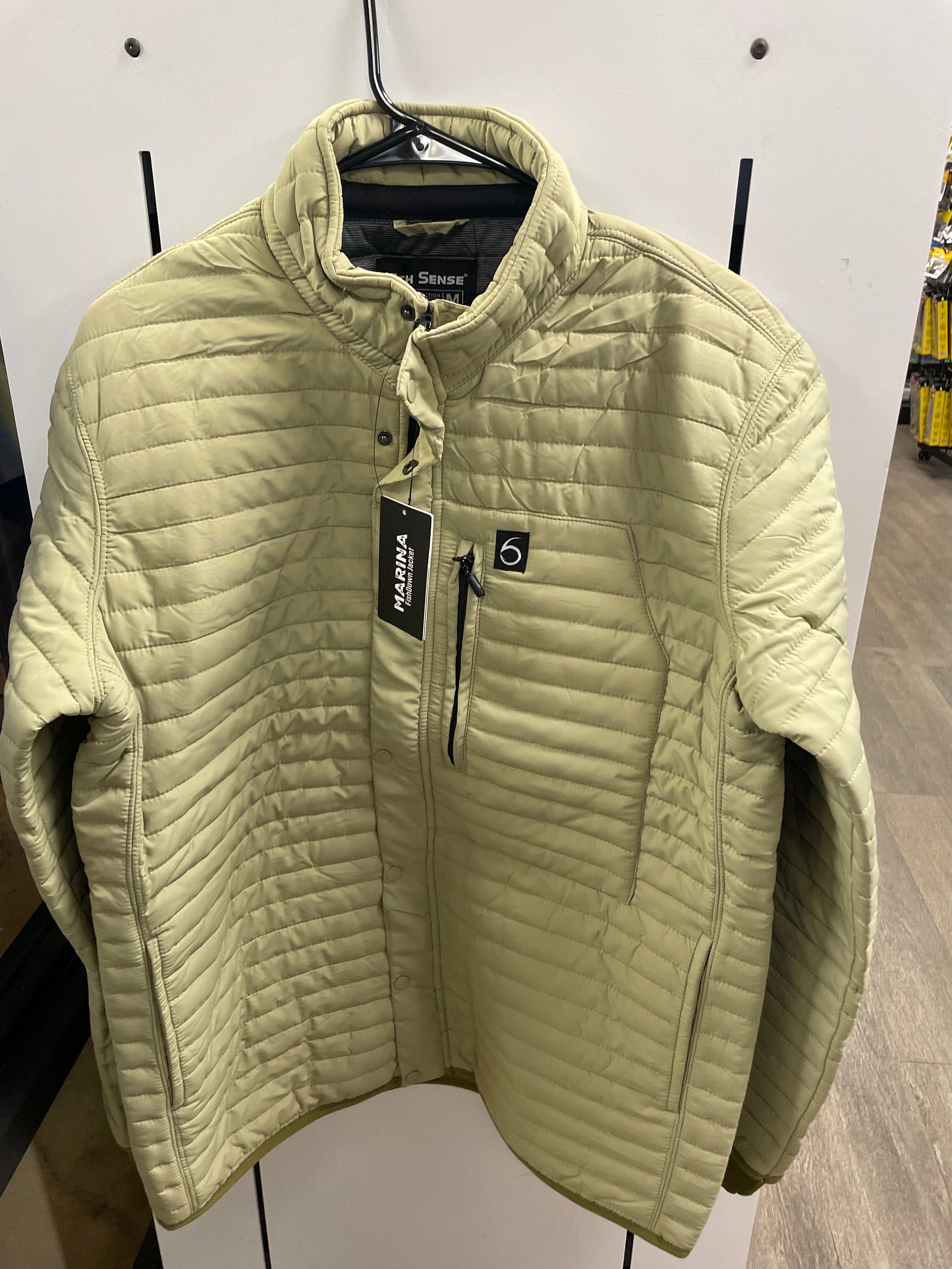 6th Sense Marina Fishdown Jacket - Medium - Hydrilla Olive
