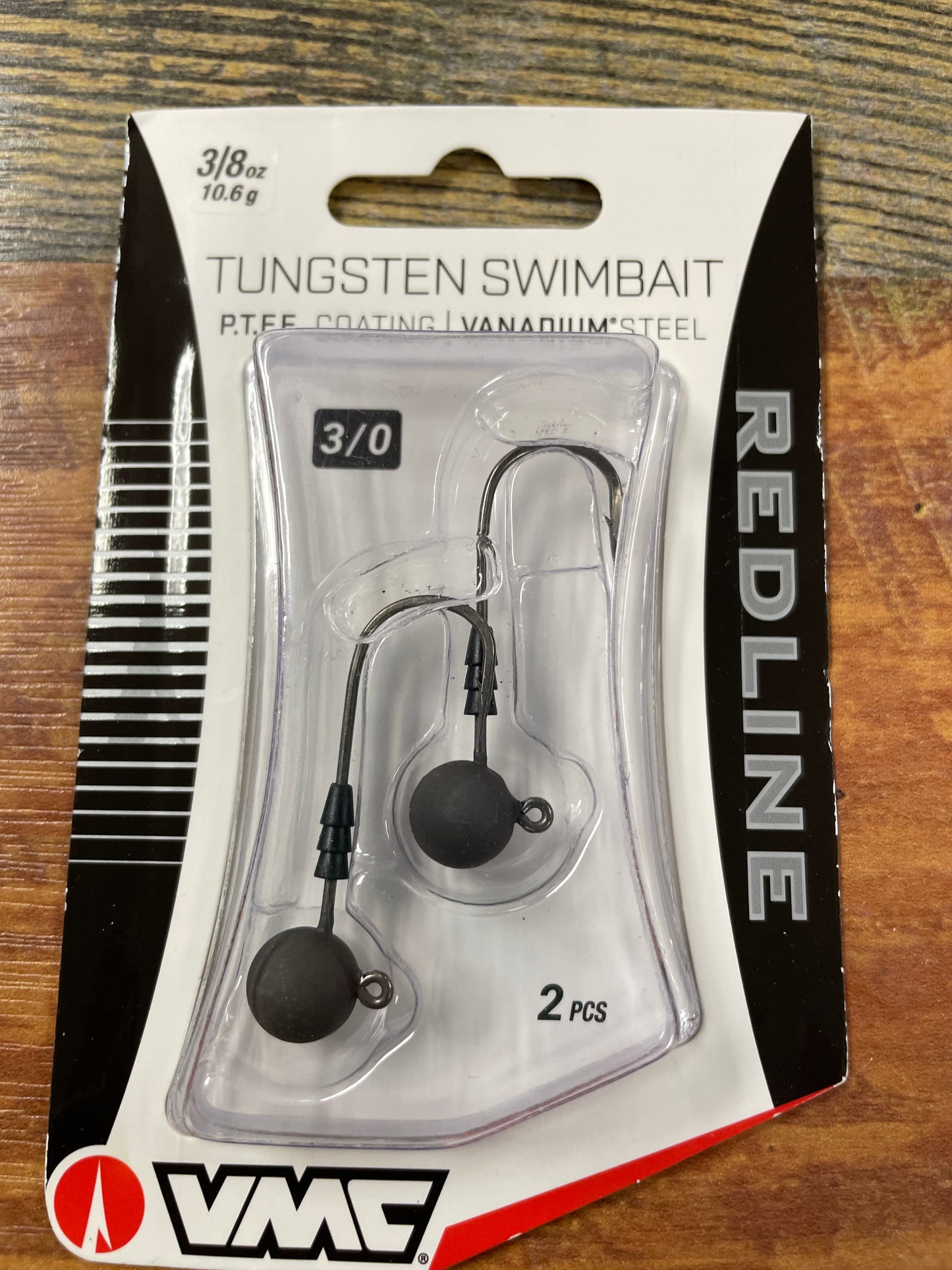 VMC Redline Tungsten Swimbait 3/0 Matte Grey