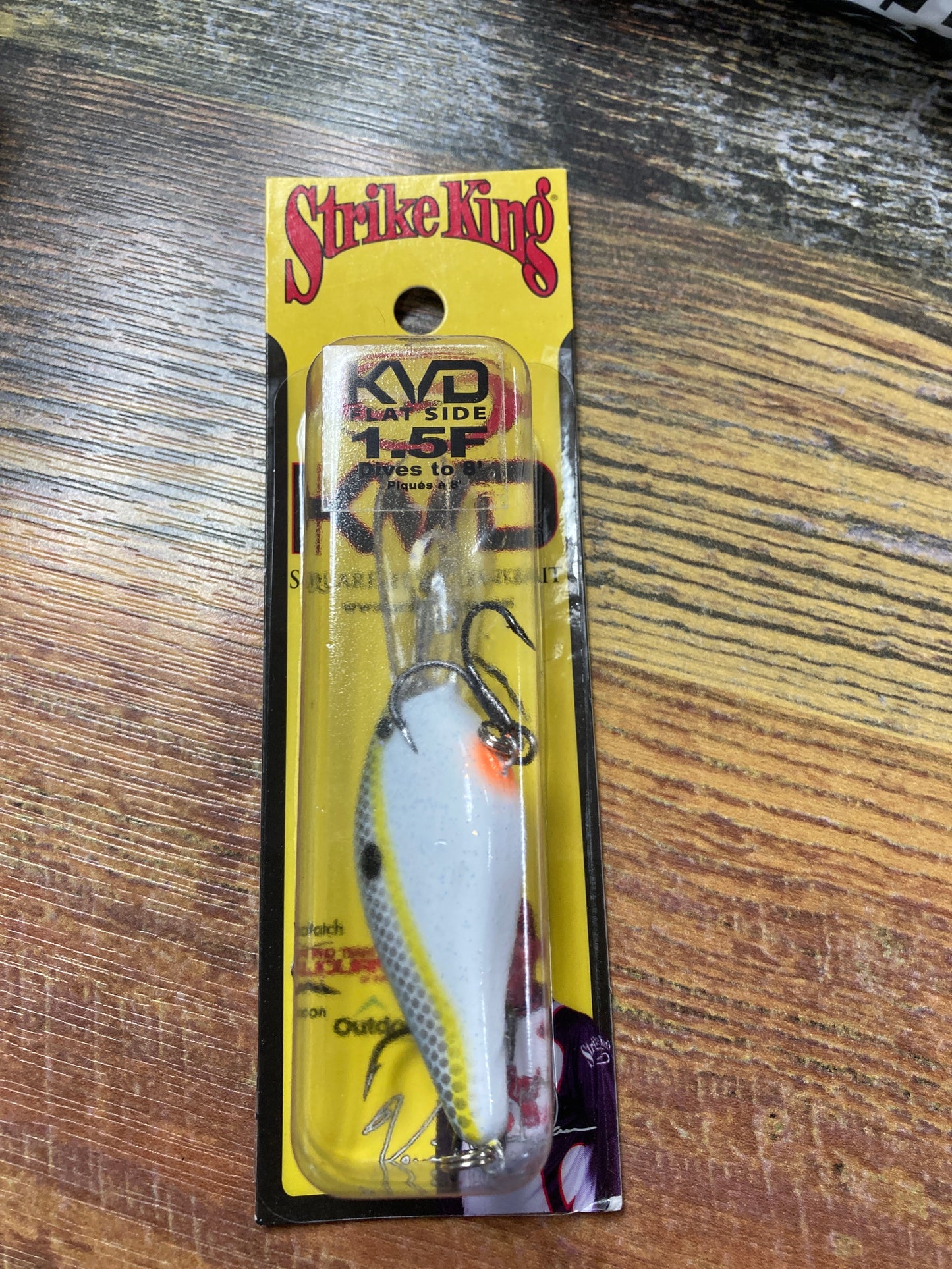 Strike King KVD 1.5 Flatside Sexy Shad