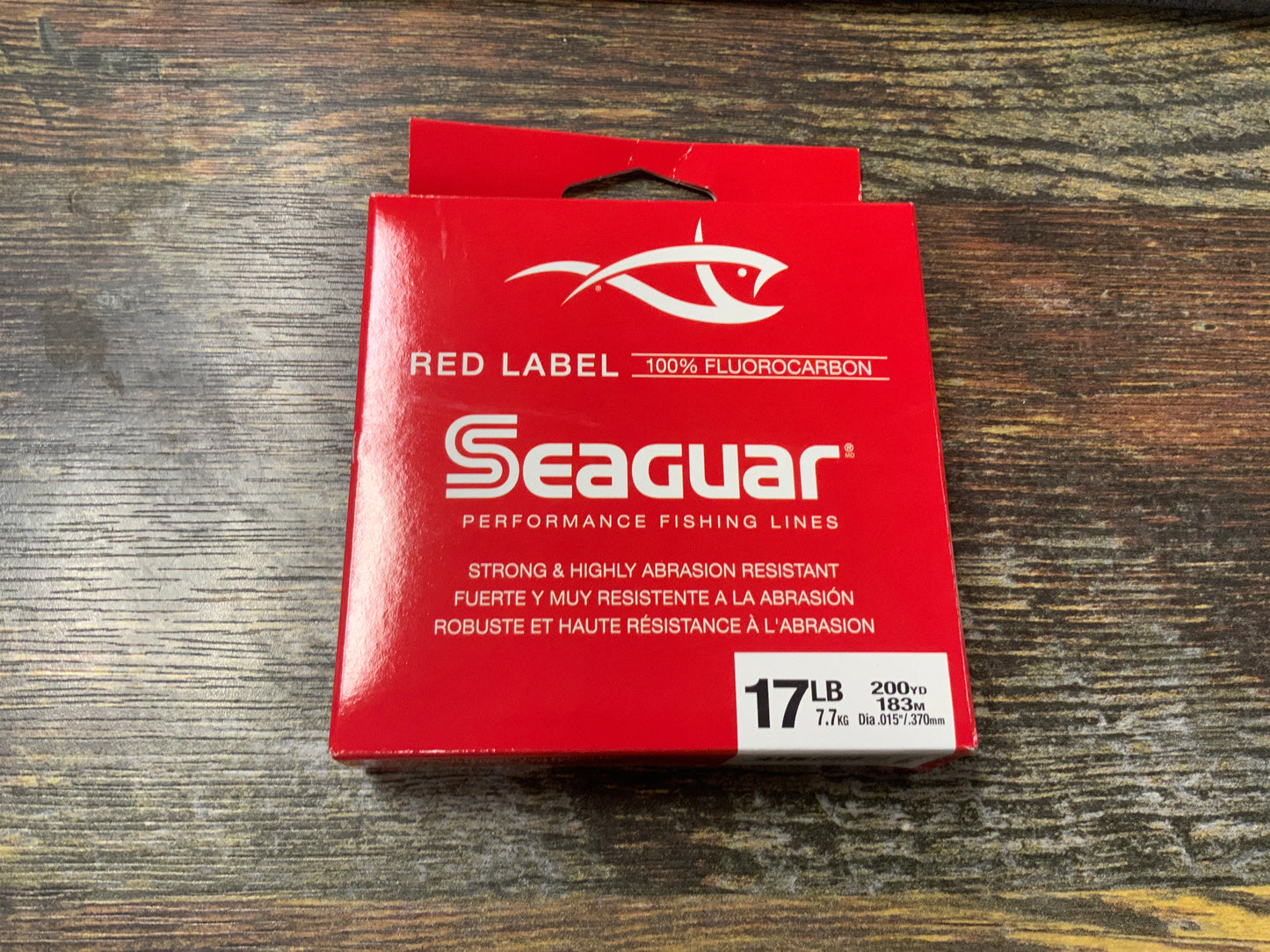 Seaguar Red Label Fluoro 17lb. 200 YDS