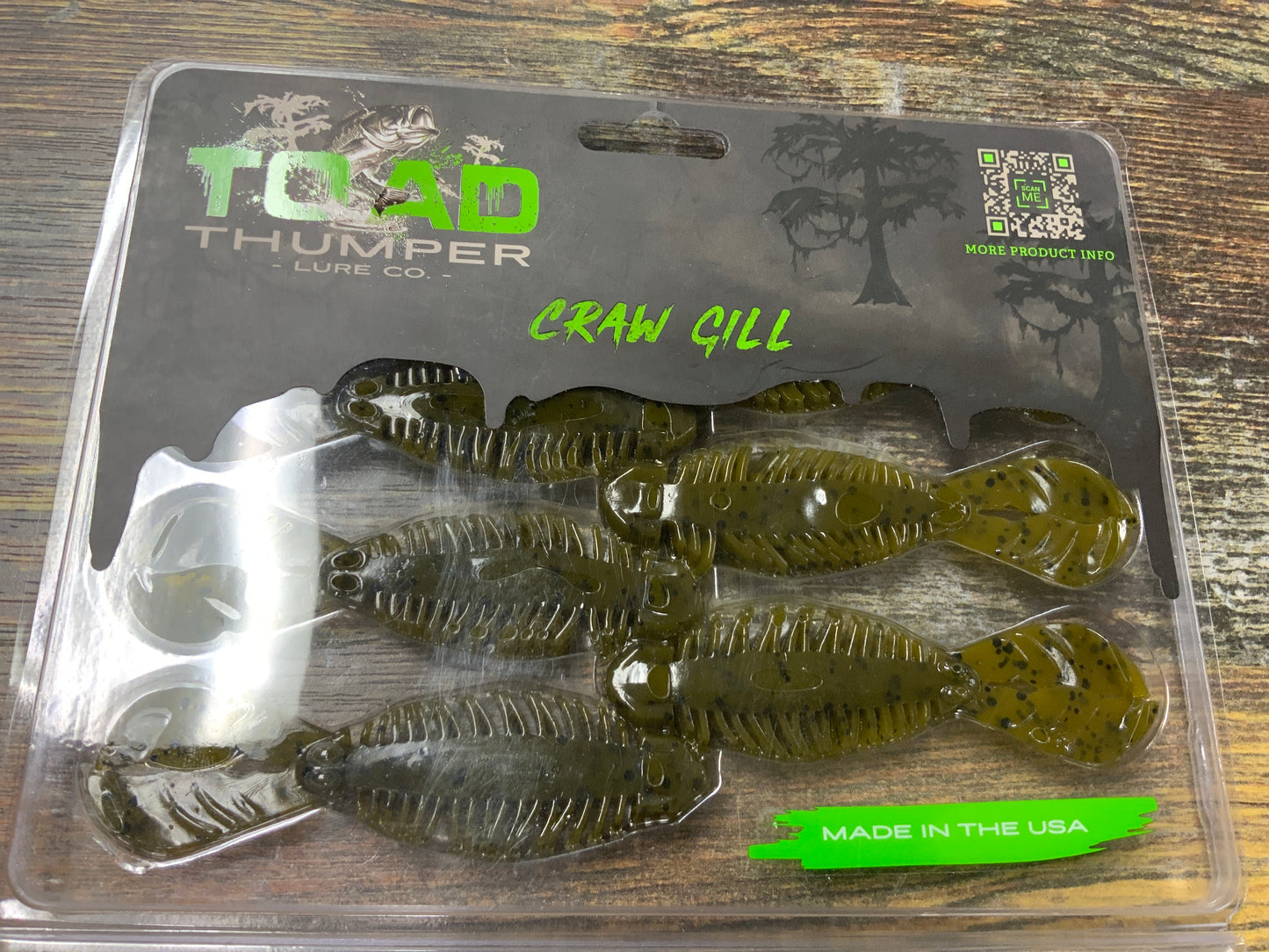 Toad Thumper Craw Gill - Green Pumpkin