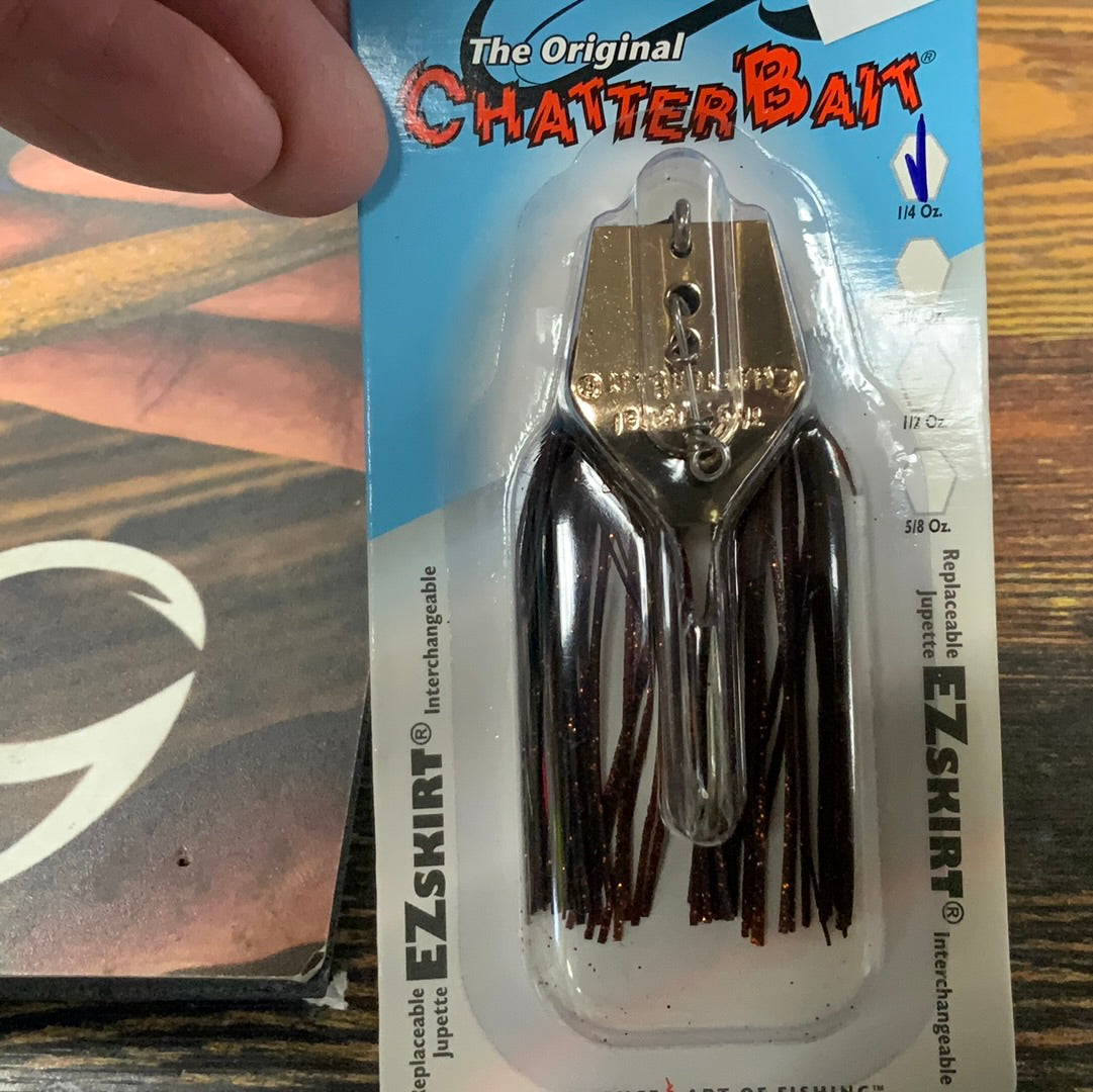 Z Man The Original Chatterbait 1/4 oz. Red Hot Craw