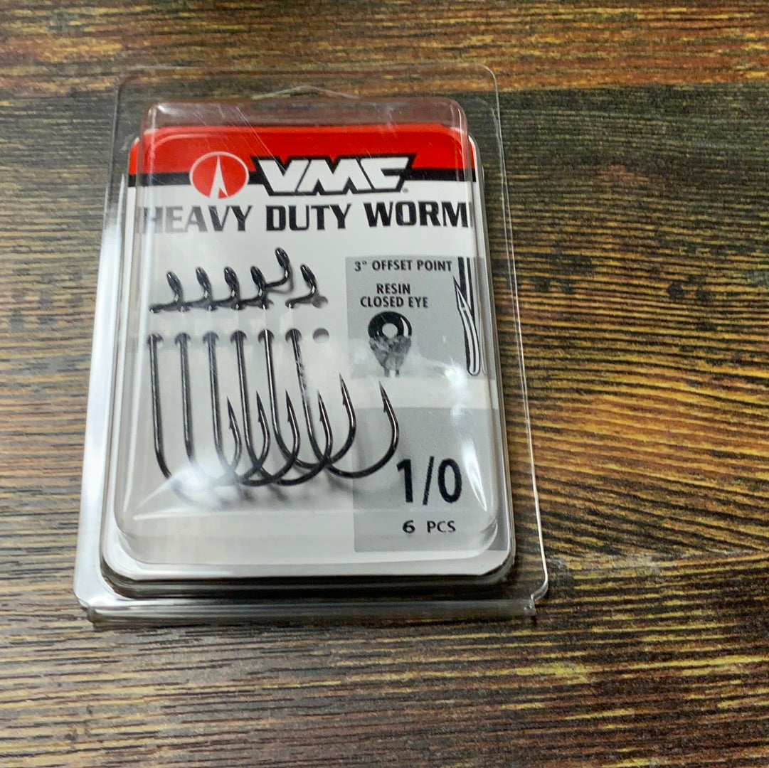 VMC Heavy Duty Worm 1/0