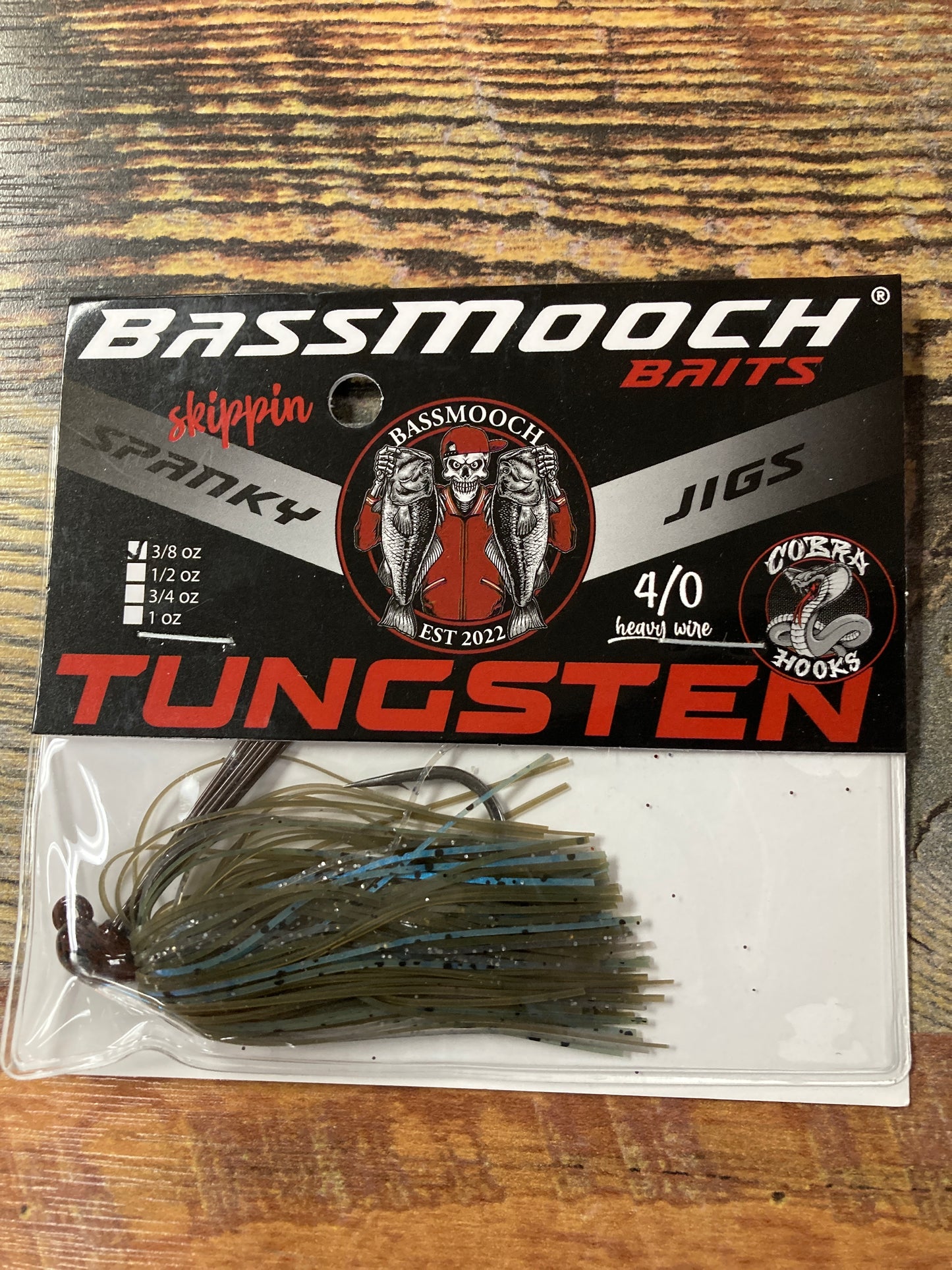 Bass Moouch Skippin Jigs 3/8 oz Magic Craw