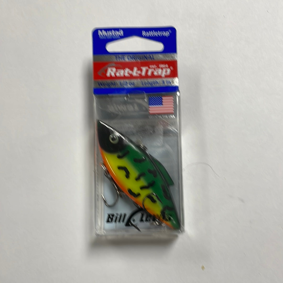 Bill Lewis Rat L Trap 1/2 oz. Fire Tiger