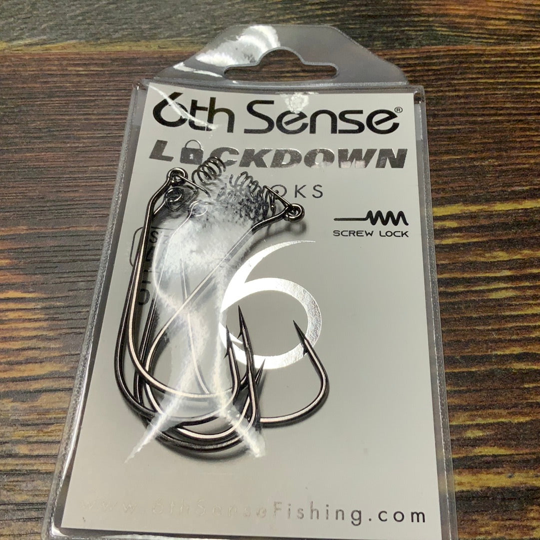 6th Sense Lockdown Hooks 4/0