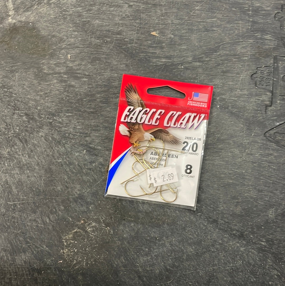 Eagle Claw Aberdeen Light Wire Panfish sz 2/0