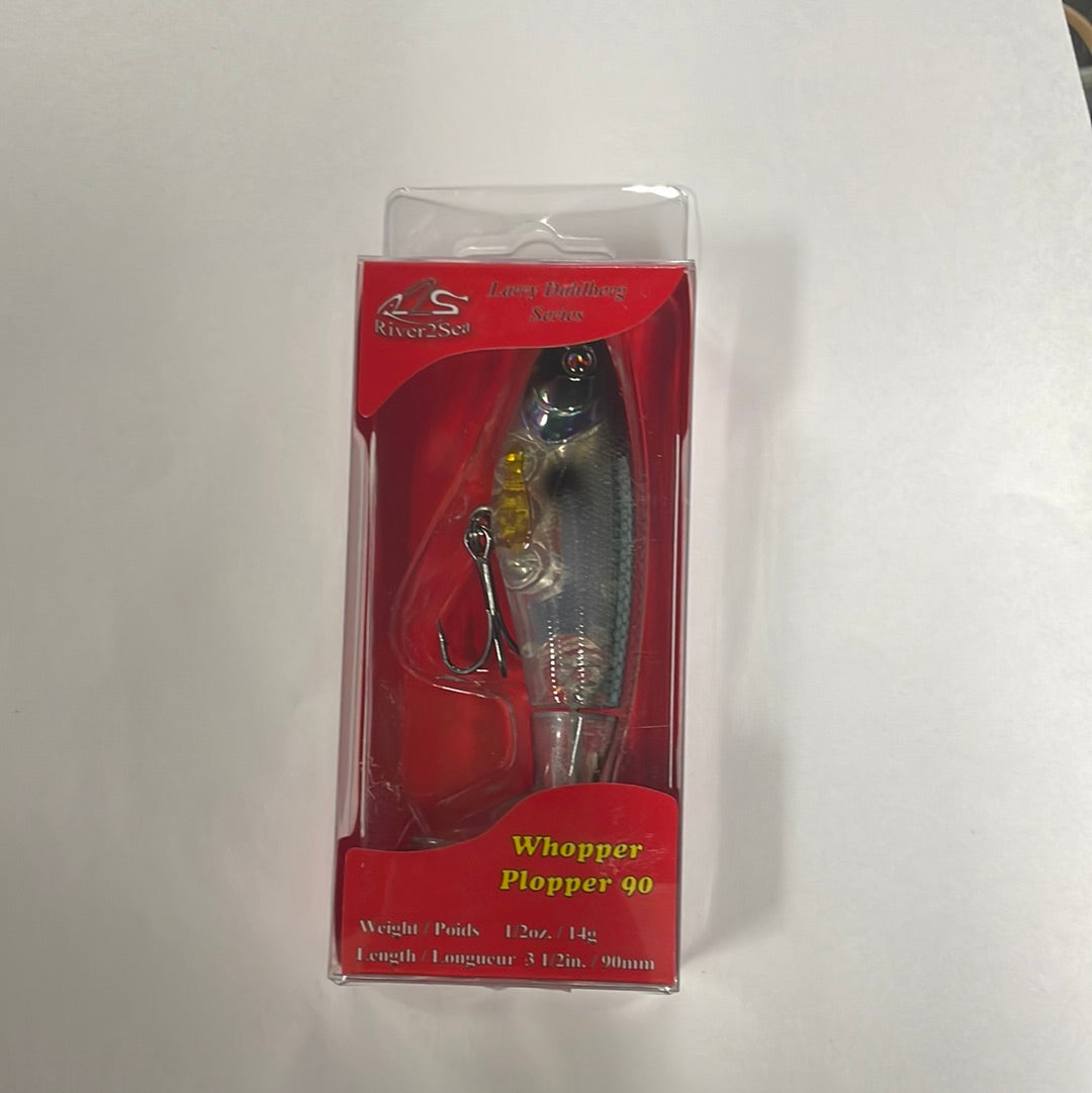 River Sea Whopper Plopper 90 1/2 oz. Abalone Shad