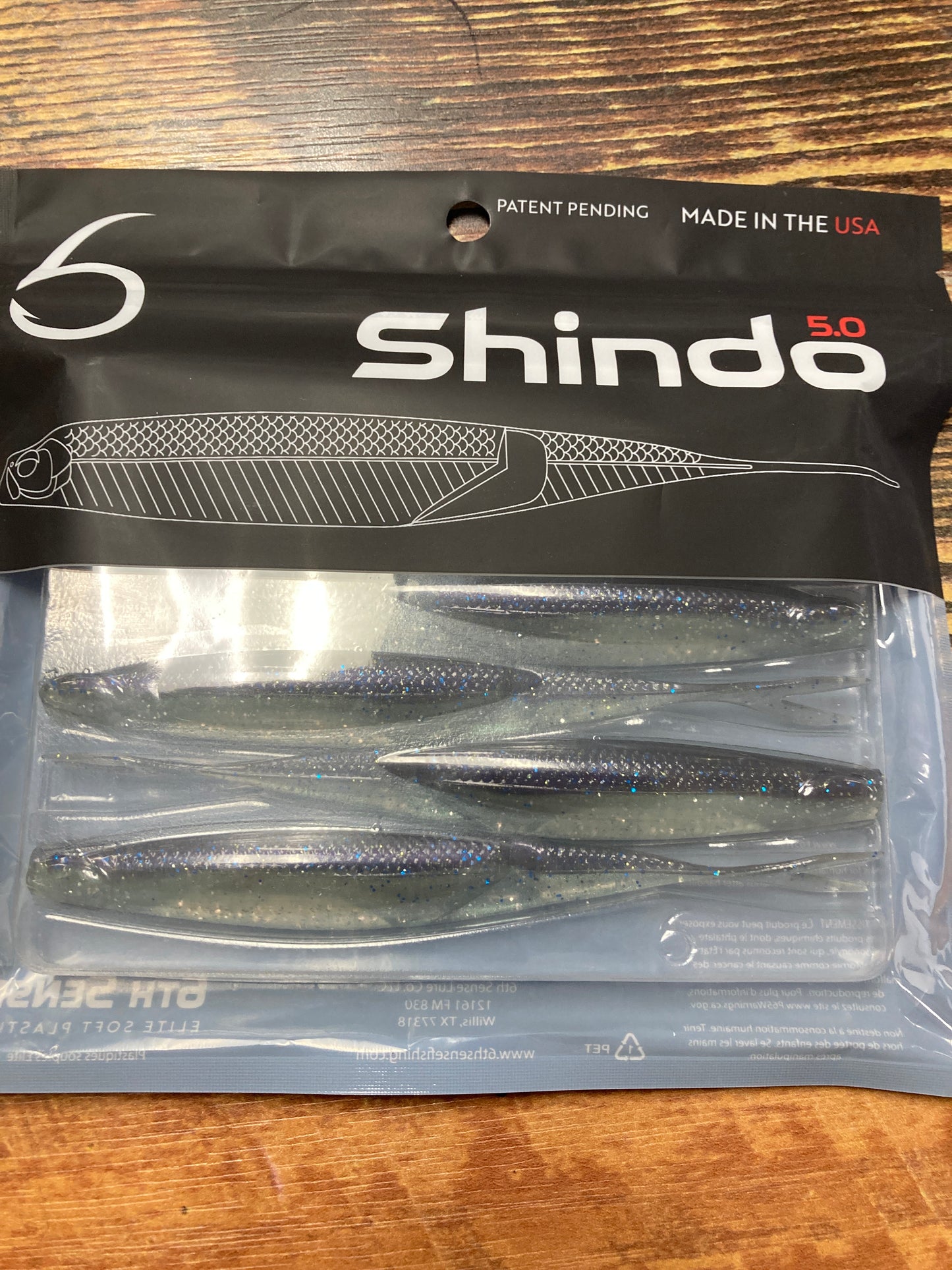 6th Sense Shindo Shad 5.0 Threadfin Shad