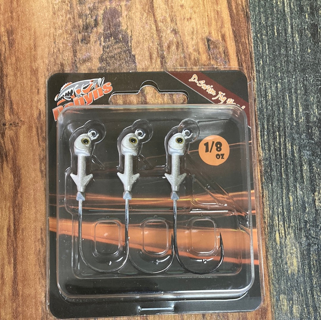 Dobyns D Swim Jig Heads 1/8 oz. Shad