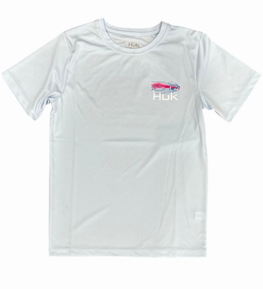 HUK Youth Pursuit Fast Badge SS Crew YXS