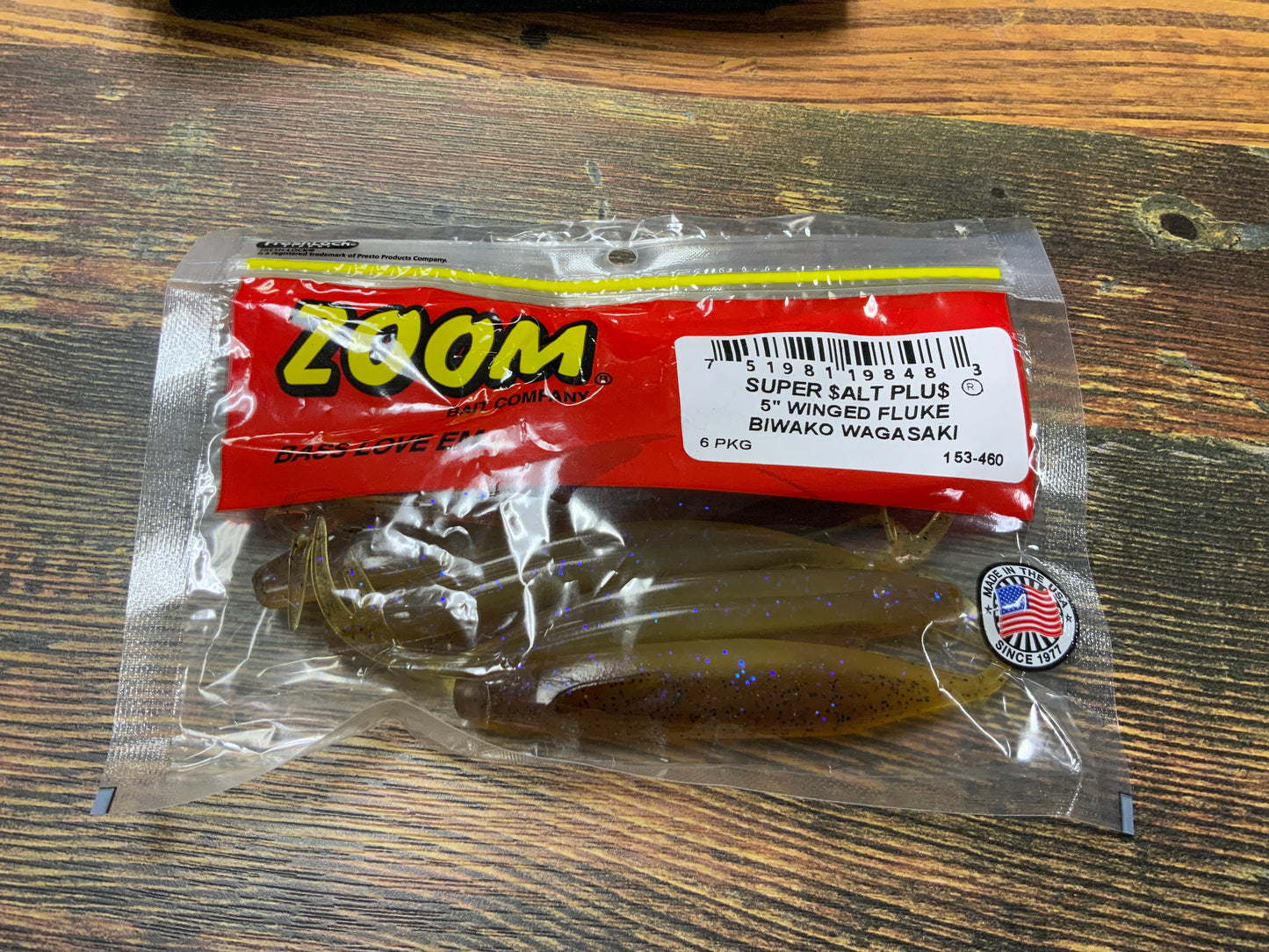 Zoom Winged Fluke 5" Biwako Wagasaki