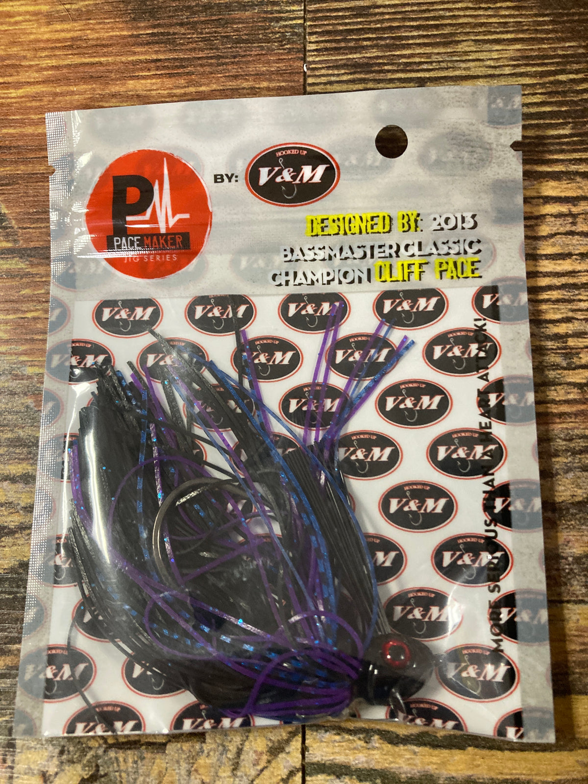 V&M Pulse Swim Jig 3/8 oz. Tequila